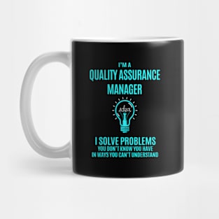 Assurance ager - I Solve Problems Mug